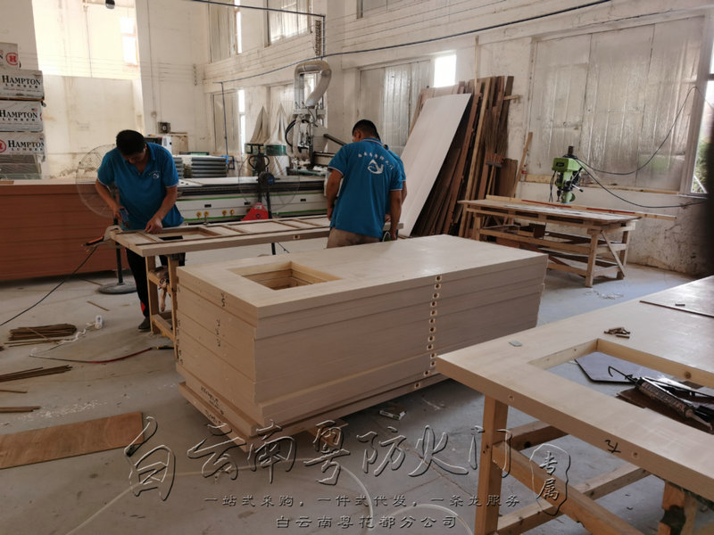 廣州南粵防火門工廠實景展示